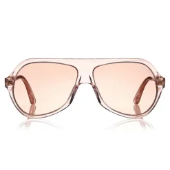 Tom Ford - Thomas Sunglasses - Pilot Acetate Sunglasses - FT0732 - Pink - Tom Ford Eyewear - Avvenice