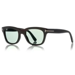 Tom Ford - Tom N.5 Sunglasses - Horn Frame Sunglasses - Black Horn - FT5439-P - Sunglasses - Tom Ford Eyewear - Avvenice