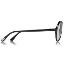 Tom Ford - Tom N.1 Sunglasses - Real Horn Frame Sunglasses - Black Horn - FT5437-P - Sunglasses - Tom Ford Eyewear - Avvenice