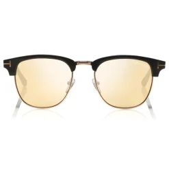 Tom Ford - Tom N.17 Sunglasses - Square Style Sunglasses - Black - FT0705-P - Sunglasses - Tom Ford Eyewear - Avvenice