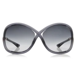 Tom Ford - Whitney Sunglasses - Oversized Round Acetate Sunglasses - FT0009 - Grey - Tom Ford Eyewear - Avvenice