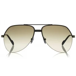 Tom Ford - Wilder Sunglasses - Pilot Acetate Sunglasses - FT0644 - Black Grey - Tom Ford Eyewear - Avvenice