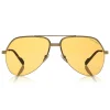 Tom Ford - Wilder Sunglasses - Pilot Acetate Sunglasses - FT0644 - Orange - Tom Ford Eyewear - Avvenice
