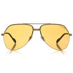 Tom Ford - Wilder Sunglasses - Pilot Acetate Sunglasses - FT0644 - Orange - Tom Ford Eyewear - Avvenice