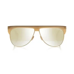 Tom Ford - Winter Gold Plated Sunglasses - Pilot Style Sunglasses - Gold - FT0707 - Sunglasses - Tom Ford Eyewear - Avvenice