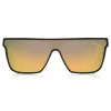 Tom Ford - Wyhat Sunglasses - Soft Rectangular Acetate Sunglasses - FT0709 - Black Gold - Tom Ford Eyewear - Avvenice