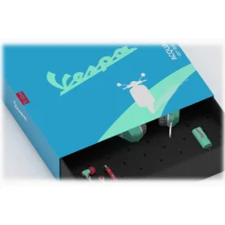 Tribe - Aquamarine - Vespa - Gift Box - 16 GB USB Stick - Car Charger - Earphones - On-Ear Headphones - Micro USB Cable - Avvenice