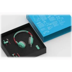 Tribe - Aquamarine - Vespa - Gift Box - 16 GB USB Stick - Car Charger - Earphones - On-Ear Headphones - Micro USB Cable - Avvenice