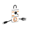 Tribe - BB-8 - Star Wars - Micro USB Cable - Keychain - Data and Charging for Android, Samsung, HTC, Nokia, Sony - 22 cm - Avvenice