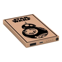 Tribe - BB-8 Gold - Star Wars - Episode VII - USB Portable Charger - Power Bank - 4000 mAh - iPhone, iPad, Tablet, Smartphone - Avvenice