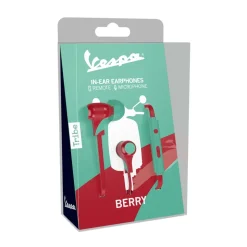 Tribe - Berry - Vespa - Earphones with Microphone and Multifunctional Command - Smartphone - Avvenice