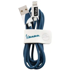 Tribe - Biancospino - Vespa - Lightning USB Cable - Data Transmission and Charging for Apple, iPhone - MFi Certified - 120 cm - Avvenice