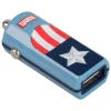 Tribe - Captain America - Marvel - Car Charger - Fast Car Charge - USB Charger - iPhone, iPad, Tablet, Samsung, Smartphone - Avvenice