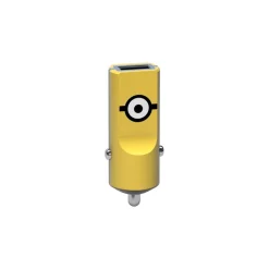 Tribe - Carl - Minions - Car Charger - Fast Car Charge - USB Charger - iPhone, iPad, Tablet, Samsung, Smartphone - Avvenice