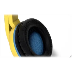 Tribe - Carl - Minions - Headphones with Foldable Microphone - 3.5 mm Jack - Smartphone, PC, PS4 and Xbox - Avvenice