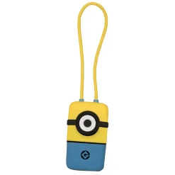 Tribe - Carl - Minions - Lightning USB Cable - Keychain - Data and Charging for Apple, iPhone - MFi Certified - 22 cm - Avvenice