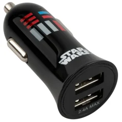 Tribe - Darth Vader - Star Wars - Car Charger Double - Fast Car Charge - USB Charger - iPhone, iPad, Tablet, Samsung, Smartphone - Avvenice