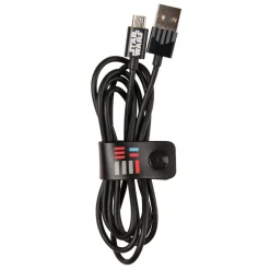Tribe - Darth Vader - Star Wars - Micro USB Cable - Data and Charging for Android, Samsung, HTC, Nokia, Sony - 120 cm - Avvenice