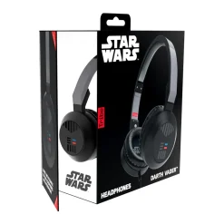 Tribe - Darth Vader - Star Wars - Episodio VII - Headphones with Foldable Microphone - 3.5 mm Jack - Smartphone, PC, PS4, Xbox - Avvenice