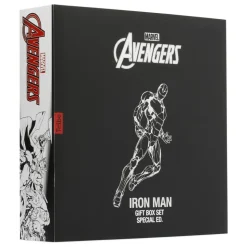 Tribe - Iron Man - Marvel - Gift Box - 16 GB USB Stick - Car Charger - Earphones - On-Ear Headphones - Micro USB Cable - Avvenice