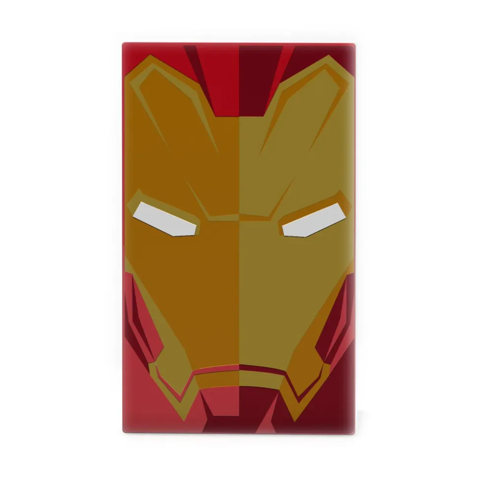 Tribe - Iron Man - Marvel - USB Portable Charger - Power Bank - 4000 mAh - iPhone, iPad, Tablet, Smartphone - Avvenice