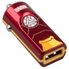 Tribe - Iron Man - Marvel - Car Charger - Fast Car Charge - USB Charger - iPhone, iPad, Tablet, Samsung, Smartphone - Avvenice