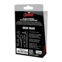 Tribe - Iron Man - Marvel - Earphones with Microphone and Multifunctional Command - Smartphone - Avvenice