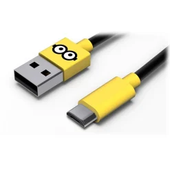 Tribe - Jail Time - Minions - Micro USB Cable - Data Transmission and Charging for Android, Samsung, HTC, Nokia, Sony - 120 cm - Avvenice