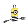 Tribe - Jail Time - Minions - Micro USB Cable - Keychain - Data and Charging for Android, Samsung, HTC, Nokia, Sony - 22 cm - Avvenice