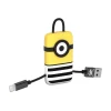 Tribe - Jail Time - Minions - Lightning USB Cable - Keychain - Data and Charging for Apple, iPhone - MFi Certified - 22 cm - Avvenice