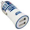 Tribe - R2-D2 - Star Wars - Car Charger - Fast Car Charge Double - USB Charger - iPhone, iPad, Tablet, Samsung, Smartphone - Avvenice