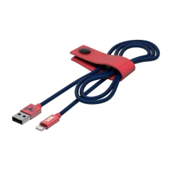 Tribe - Spider-Man - Marvel - Lightning USB Cable - Data Transmission and Charging Apple, iPhone - MFi Certified - 120 cm - Avvenice