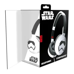 Tribe - Stormtrooper - Star Wars - Episodio VII - Headphones with Foldable Microphone - 3.5 mm Jack - Smartphone, PC, PS4, Xbox - Avvenice