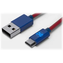 Tribe - Superman - DC Comics - Micro USB Cable - Data Transmission and Charging for Android, Samsung, HTC, Nokia, Sony - 120 cm - Avvenice