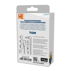 Tribe - Tom - Minions - Despicable Me - Earphones with Microphone and Multifunctional Command - Smartphone - Avvenice