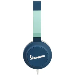 Tribe - Vespa Midnight - Vespa Special - Headphones with Foldable Microphone - 3.5 mm Jack - Smartphone, PC, PS4 and Xbox - Avvenice