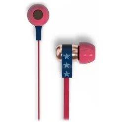 Tribe - Wonder Woman - DC Comics - Earphones with Microphone and Multifunctional Command - Smartphone - Avvenice