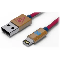 Tribe - Wonder Woman - DC Comics - Lightning USB Cable - Data Transmission and Charging Apple, iPhone - MFi Certified - 120 cm - Avvenice