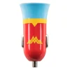 Tribe - Wonder Woman - Universe - DC Comics - Car Charger Double - Fast Car Charge - USB Charger - iPhone iPad Tablet Samsung - Avvenice