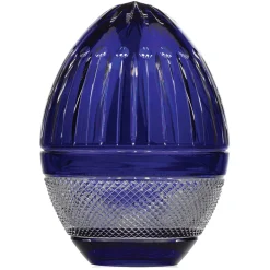 Tsars Collection - Blue Openable Egg Box - Handmade in Swiss - Luxury Exclusive Collection - Avvenice
