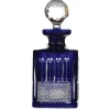 Tsars Collection - Decanter with Blue Stopper - D1868 - Handmade in Swiss - Luxury Exclusive Collection - Avvenice