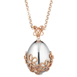 Tsars Collection - Elizaveta 05 Necklace in Gold and Diamonds - Handmade in Swiss - Luxury Exclusive Collection - Avvenice