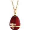 Tsars Collection - Empress Maria Red Necklace - Handmade in Swiss - Luxury Exclusive Collection - Avvenice