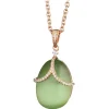 Tsars Collection - Olga Green Diadem Necklace - Handmade in Swiss - Luxury Exclusive Collection - Avvenice