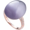 Tsars Collection - Olga Purple Ring - Handmade in Swiss - Luxury Exclusive Collection - Avvenice