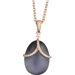 Tsars Collection - Olga Violet Diadem Necklace - Handmade in Swiss - Luxury Exclusive Collection - Avvenice