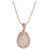 Tsars Collection - Pink 9nine Silver Necklace - Handmade in Swiss - Luxury Exclusive Collection - Avvenice