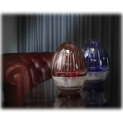 Tsars Collection - Red Openable Egg Box - Handmade in Swiss - Luxury Exclusive Collection - Avvenice