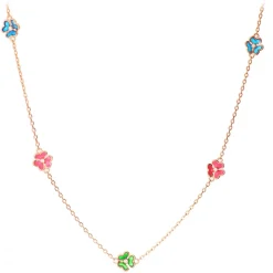 Tsars Collection - Tamara Romantic Garden Necklace 60 cm - Handmade in Swiss - Luxury Exclusive Collection - Avvenice