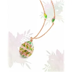 Tsars Collection - Tamara Ninfea Necklace - Handmade in Swiss - Luxury Exclusive Collection - Avvenice